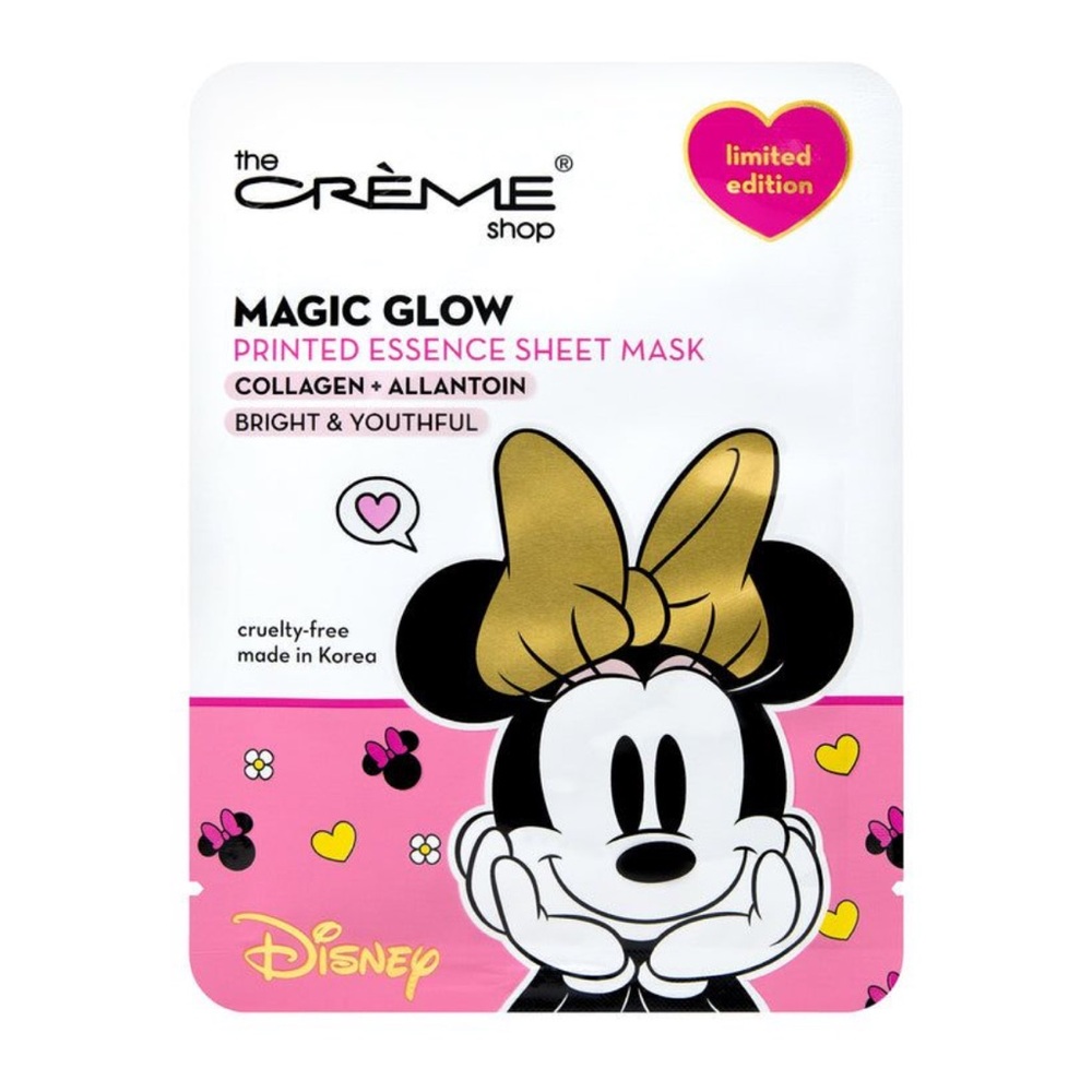 Disney The Crème Shop | Disney: Minnie’s Magic Glow Essence Sheet Mask 3pk